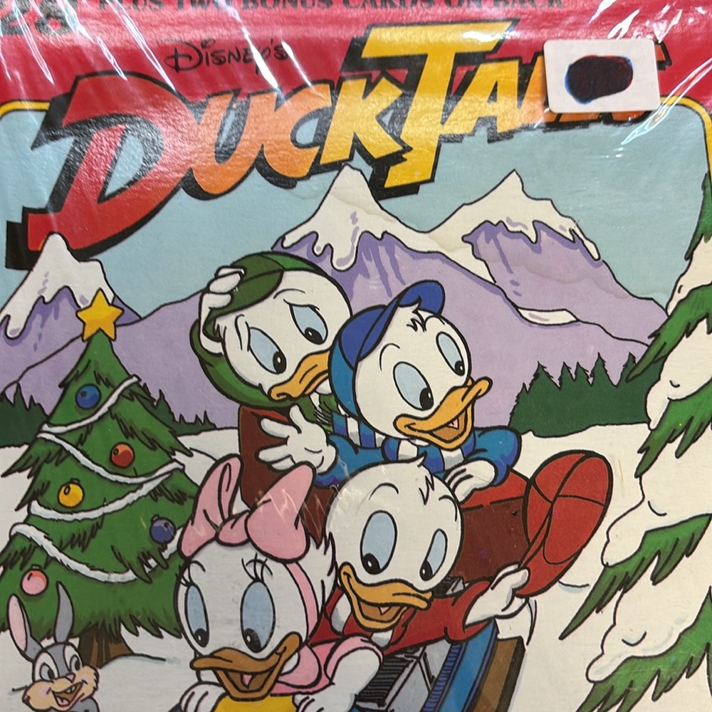 Vintage 1986 Duck Tails‎ Christmas Cards. 30 cards with mailable envelopes - Picture 2 of 6